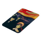 Magnet Flexible Edvard Munch - Anxiété (Côté Gauche)