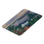 Magnet Flexible Edvard Munch - Fumée de train (Côté Gauche)