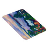 Magnet Flexible Edvard Munch - Fumée de train (Côté Droit)