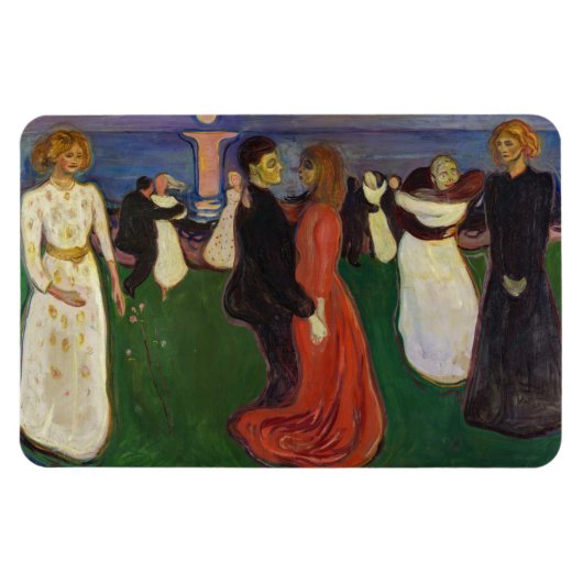 Magnet Flexible Edvard Munch - La Danse de la Vie (Horizontal)