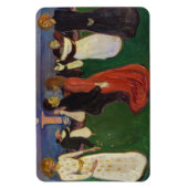 Magnet Flexible Edvard Munch - La Danse de la Vie (Vertical)