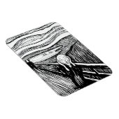 Magnet Flexible Edvard Munch - La lithographie de cri (Côté Droit)