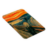 Magnet Flexible EDVARD MUNCH - Le cri 1893 (Côté Droit)