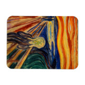 Magnet Flexible Edvard Munch - Le cri 1910 (Horizontal)
