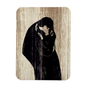 Magnet Flexible Edvard Munch - Le Kiss IV