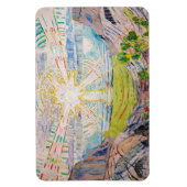 Magnet Flexible Edvard Munch - Le Soleil 1910 (Vertical)