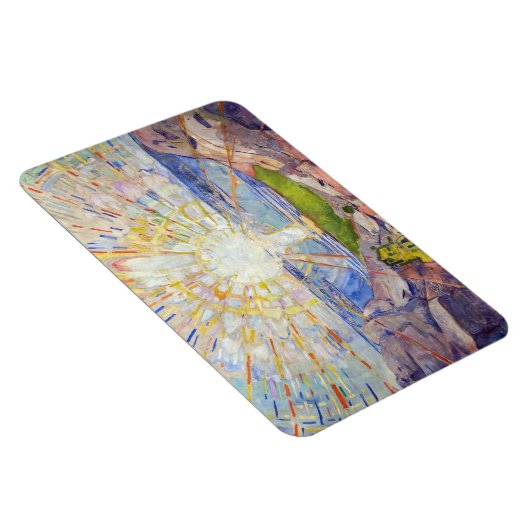 Magnet Flexible Edvard Munch - Le Soleil 1911 (Côté Droit)