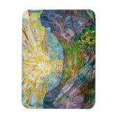 Magnet Flexible Edvard Munch - Le Soleil 1916 (Vertical)