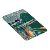 Magnet Flexible Edvard Munch - Les filles sur le pont, Lithographe (Côté Droit)