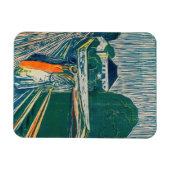 Magnet Flexible Edvard Munch - Les filles sur le pont, Lithographe (Horizontal)