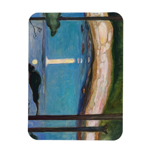 Magnet Flexible Edvard Munch - Lune (Vertical)
