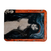 Magnet Flexible Edvard Munch - Madonna Lithographie (Horizontal)