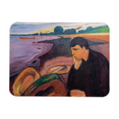 Magnet Flexible Edvard Munch - Melancholy 1894 (Horizontal)