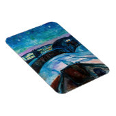 Magnet Flexible Edvard Munch - Nuit étoilée 1922 (Côté Droit)