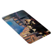 Magnet Flexible Edvard Munch - Soirée sur Karl Johan Street (Côté Droit)