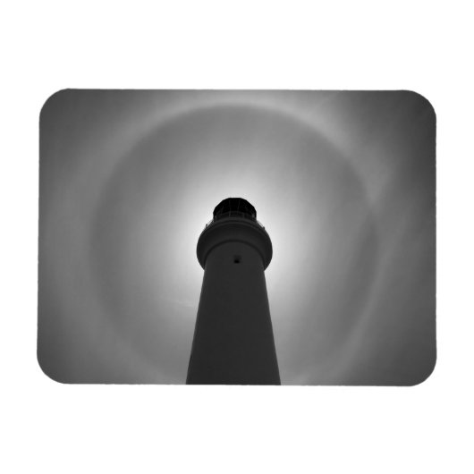 Magnet Flexible Effet phare - noir et blanc (Horizontal)