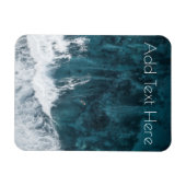 Magnet Flexible Effondrement des vagues océaniques (Horizontal)