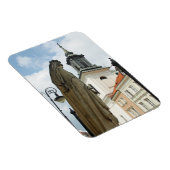 Magnet Flexible Eglise et statue de Varsovie, Pologne (Côté Droit)