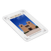 Magnet Flexible Église sacrée pueblo de New mexico (Côté Droit)