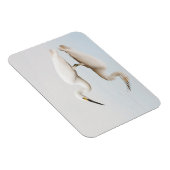 Magnet Flexible Egret sur étang calme (Côté Droit)