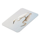 Magnet Flexible Egret sur étang calme (Côté Gauche)