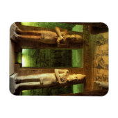 Magnet Flexible Égypte, Abu Simbel, Statue de Ramsès II, (Horizontal)