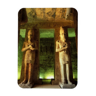 Magnet Flexible Égypte, Abu Simbel, Statue de Ramsès II,