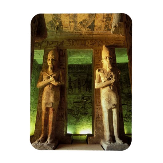 Magnet Flexible Égypte, Abu Simbel, Statue de Ramsès II, (Vertical)