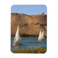 Égypte, Assouan, Nil, voiliers felouques,