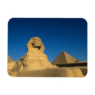 Magnet Flexible Égypte, Giza, Le Sphinx, Ancien Empire, Unesco