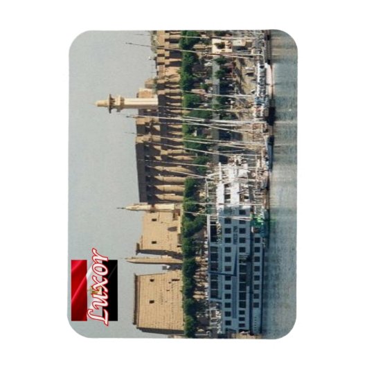 Magnet Flexible Égypte - Louxor - (Vertical)