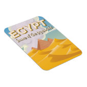 Magnet Flexible Egypte - Maison des Pyramides impression d'affiche (Côté Droit)