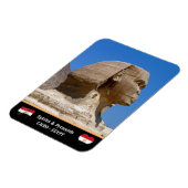 Magnet Flexible Egypte, Sphinx & Pyramides - Ancien Caire (Unesco) (Côté Gauche)