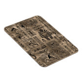 Magnet Flexible Egyptian hieroglyphs and deities (Côté Droit)