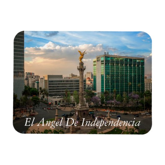 Magnet Flexible El Angel De Independencia (Horizontal)