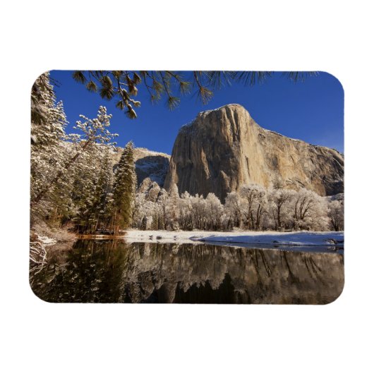 Magnet Flexible El Capitan réfléchit dans la rivière Merced à (Horizontal)