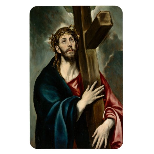 Magnet Flexible El Greco - Christ Portant La Croix (Vertical)