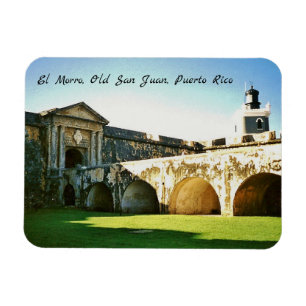 Magnet Flexible El Morro, Vieux San Juan, Porto Rico