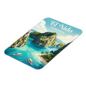 Magnet Flexible El Nido Philippines (Côté Gauche)