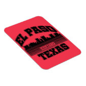 Magnet Flexible El Paso, Texas (Côté Droit)