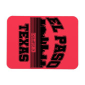 Magnet Flexible El Paso, Texas (Horizontal)