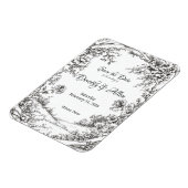 Magnet Flexible Elaborer Floral Rustique (Côté Gauche)