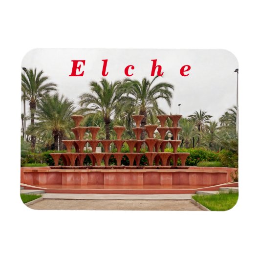 Magnet Flexible Elche. La Palmeraie. n° 8 (Horizontal)