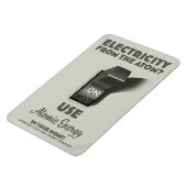 Magnet Flexible Électricité de l'atome (Côté Gauche)