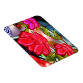 Magnet Flexible Élégance électrique en rose (Côté Droit)