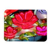 Magnet Flexible Élégance électrique en rose (Horizontal)