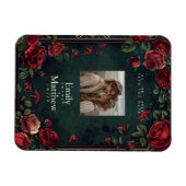 Magnet Flexible Élégance gothique victorienne Mariage Enregistrer (Horizontal)