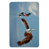 Magnet Flexible Elégant aigle éléphant (Vertical)
