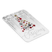 Magnet Flexible Elégant Argent Rustique Gold Noël Arbre (Côté Droit)
