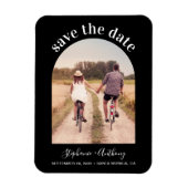 Magnet Flexible Elégant Cadre Arché Photo Enregistrer L'Aimant Dat (Vertical)